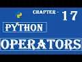 Operators in Python Python Tutorial w3Schools Ch English