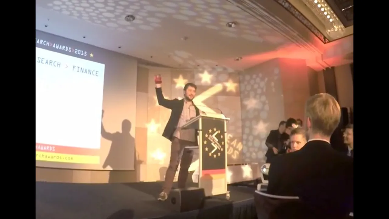SEOzeo olarak EU Search Awards'ta "Best Use Of Search" Ödülü