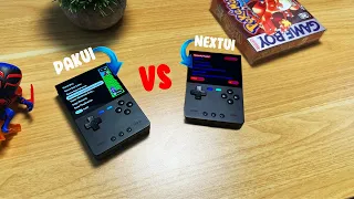 PakUi VS NextUi for the Trimui Brick