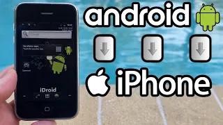 Installing Android on the iPhone 3G