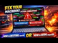 How to restore MacOS On your Macbook 2026