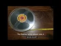 Lagu The Beatles White Album Reel to Reel side A