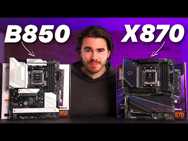 X870 vs B850 for AMD Gaming PC Builds