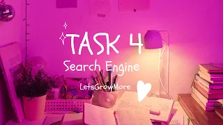 LetsGrowMore Task 4 Search Engine in Java
