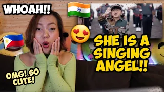 esther hnamte 5 yrs ft 3 assam rifle lunglei mizoram jana gana mana reaction filipino reacts 