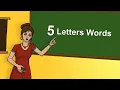 Five Letter Words Kindergarden Five Letter Phonics Words