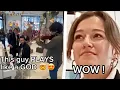 Download Lagu A Violinist joined me in the supermarket while I was playing CZARDAS for two girls 😱