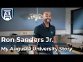 Ron Sanders Jr My Augusta University Story