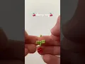 beaded cherry ring tutorial