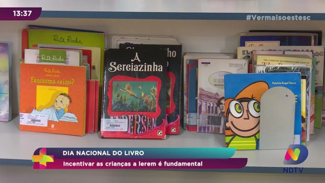 Dia Nacional do Livro: incentivar as crianças a lerem desde pequenas é fundamental