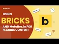 Bricks Builder Metabox io Custom Fields For Flexible Content in WordPress
