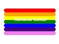 How to create Rainbow Colours with Python Turtle Graphic Using For Loop