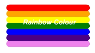 How to create Rainbow Colours with Python Turtle Graphic Using For Loop