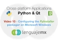 Cross-platform Applications with Python Qt 10 - Configuring the packager
