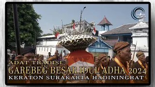 tradisi gunungan grebeg besar idul adha 1445h keraton surakarta hadiningrat 2024