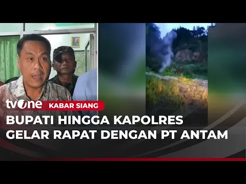 PT Antam Pastikan Tidak Ada Pekerja yang Terjebak di Tambang