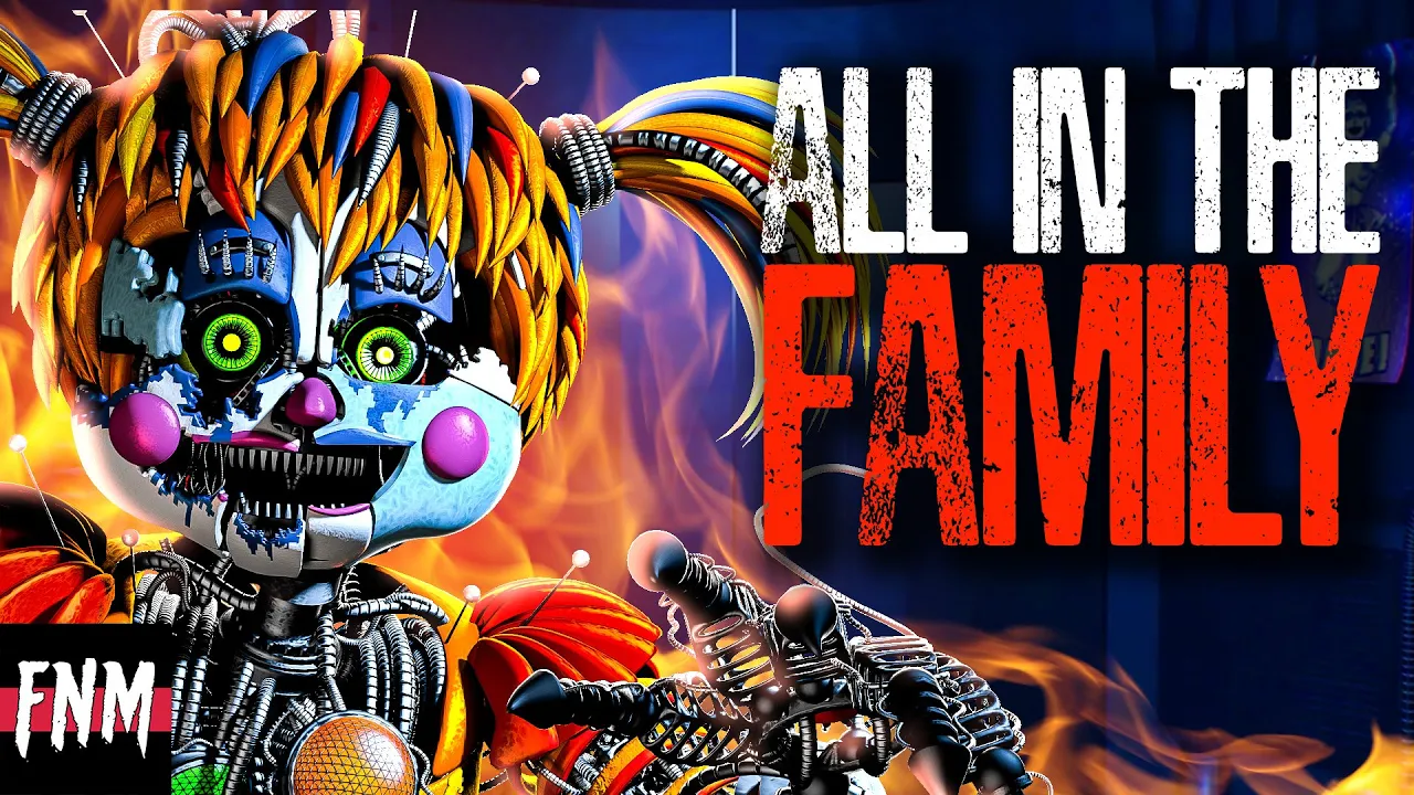 FNAF SONG "All in the Family" (ANIMATED)