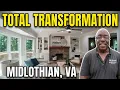 PRIVATE RENOVATED 4 BDRM NICE MIDLOTHIAN VA LOT 834 600