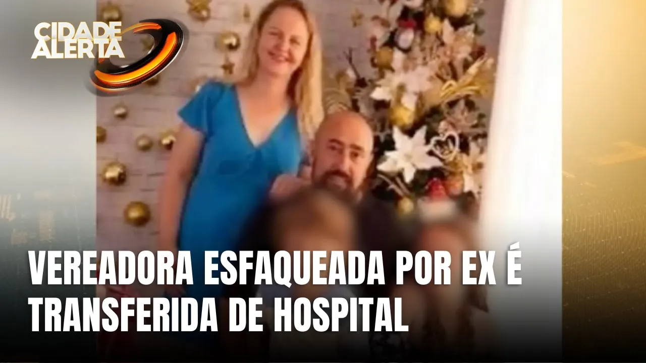 Vereadora esfaqueada por ex-companheiro é transferida de hospital