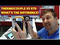 Thermocouple vs RTD Differences and How Temperature Sensors Work