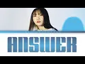 Download Lagu 幾田りら (Ikuta Lilas) 「Answer」 Lyrics [Kan_Rom_Eng]