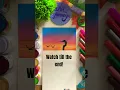 Download Lagu Wait for the beautiful silhouette 🌅 #acrylicscenery #acrylicpainting #shorts