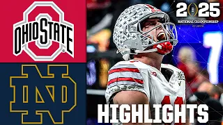 CFP National Championship Ohio State Buckeyes vs Notre Dame Fighting Irish Full Game Highlights