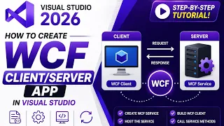 How to Create a WCF Client Server Application in Visual Studio 2026