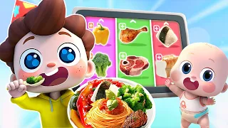 ماذا يريد نيو أن يأكل؟ | أحب الفواكه والخضار | اغاني اطفال | بيبي باص | BabyBus Arabic