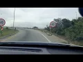 Driving on a freeway in South Africa