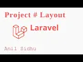 Laravel project layout add bootstrap and jquery
