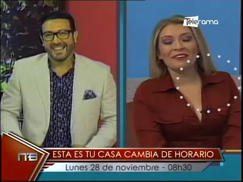 Esta es tu Casa cambia de horario Lunes 28 de Noviembre - 08h30
