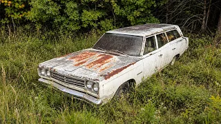 Sitting for DECADES! Will This Plymouth Wagon Run & Drive Again?