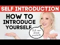 Download Lagu SELF INTRODUCTION | How to Introduce Yourself in English | Tell Me About Yourself Interview Answer