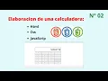 Elaboracion de una calculadora con Html Css y JavaScript - PARTE 02-
