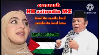 ceramah kh zainudin mz israel amerika kecil amerika israel besar save to palestina