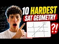 Solving the HARDEST SAT Geometry Questions