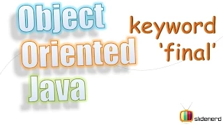 63 Java Final Keyword Example