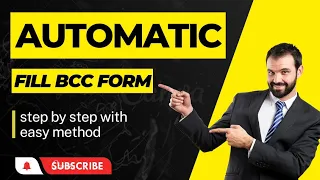 How to Fill Budget Estimate - bcc form