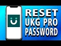 How to reset UKG pro password straight forward
