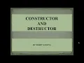 CONSTRUCTOR AND DESTRUCTOR IN OOPS C WHAT IS CONSTRUCTOR WHAT IS DESTRUCTOR