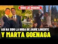 THIS WAS THE WEDDING OF JAIME LORENTE AND MARTA GOENAGA AT BATRES CASTLE