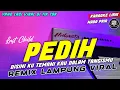 Lagu PEDIH - REMIX LAMPUNG TERBARU KARAOKE NADA PRIA