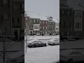 Snow in Clarksburg MD 02-07-2021