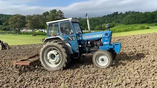 Ford 7000 cultivating