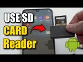 How to Use SD Card Reader On Android Phone Best Method