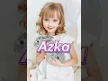 Lagu Unique Islamic baby Girl Name Meaning in Urdu  #muslimmedia #muslimnamemeaning  #girlnames #azka