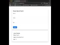 TypeScript OOP Class Interface Inheritance with HTML Form Input