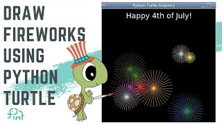 Draw Fireworks Using Python Beginner Python Turtle Tutorial