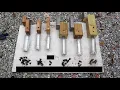 Carpenter Bee Traps 2x4 and 4x4 2021 RESULTS